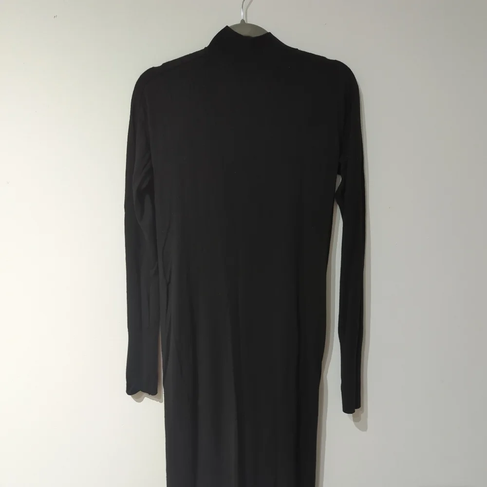 COS black wool maxi dress - Picture 1 of 2